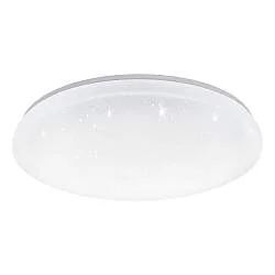 Plafoniera Contemporanea Totari-Z Acciaio Bianco 4 Luci Led Integrato 11,2W Ip20