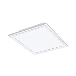 Plafoniera Moderna Salobrena-Z Alluminio Bianco Luce Led Integrato 15,3W