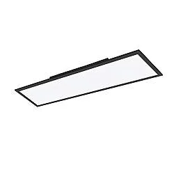 Plafoniera Moderna Salobrena-Z Alluminio Nero Luce Led Integrato 33,5W Ip20