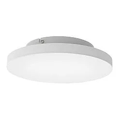 Plafoniera Moderna Turcona-Z Acciaio Bianco Luce Led Integrato 15,7W