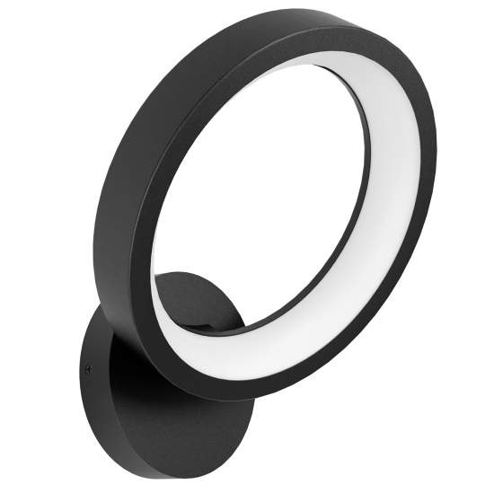 Applique Contemporanea Marghera-Z Acciaio Nero 4 Luci Led Integrato 4W 900069