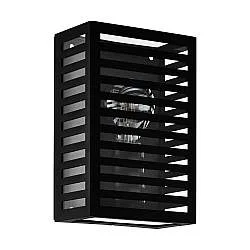 Applique Esterno Contemporanea Alamonte 3 Alluminio Nero 1 Luce E27