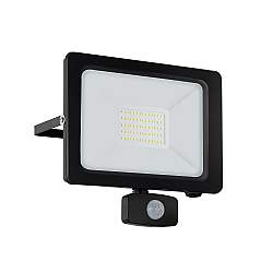 Applique Sensore Esterno Moderna Faedo 3 Alluminio Nero Led Applique Sensore Esterno Moderna Faedo 3 Alluminio Nero Led