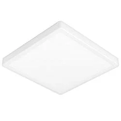 Plafoniera Esterno Contemporaneo Argolis 2 Acciaio Bianco Policarbonato Led