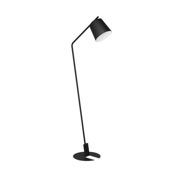 Piantana Contemporanea Oneda Acciaio Nero 1 Luce E27 900394