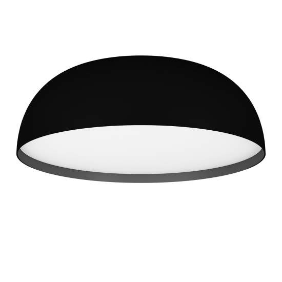 Plafoniera Minimal Tollos-Z Alluminio Nero 3 Luci Led Integrato 7,5W 900406