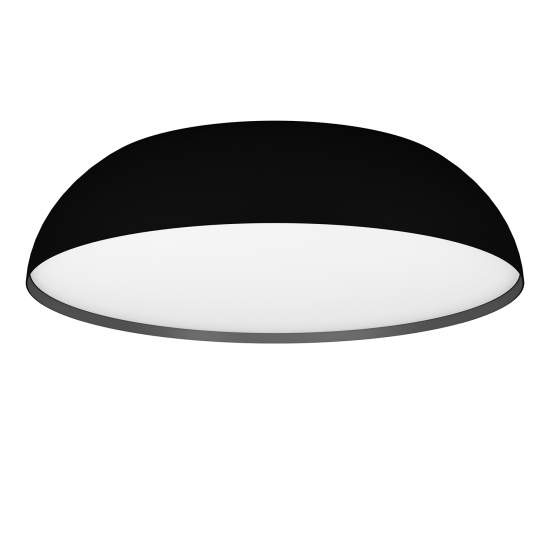 Plafoniera Minimal Tollos-Z Alluminio Nero 3 Luci Led Integrato 11W 900407