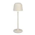 Lampade Da Tavolo Esterno Mannera Alluminio Marrone Policarbonato Bianco Led 900461