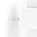 Applique Minimal Timparossa Acciaio Bianco 1 Luce E27 900525