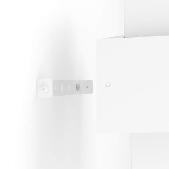Applique Minimal Timparossa Acciaio Bianco 1 Luce E27 900525