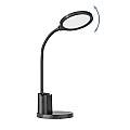 Lampada Da Tavolo Minimal Brolini Policarbonato Nero Luce Led Integrato 2,1W 900528