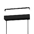 Lampadario A Sospensione Moderno Caranacoa Acciaio Nero 5 Luci Led 7W 7000Lm 900563