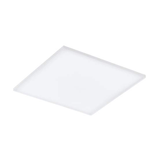 Plafoniera Contemporanea Trupiana Alluminio Bianco Luce Led Integrato 31W 900569