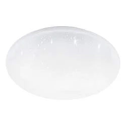 Plafoniera Contemporanea Totari-Z Acciaio Bianco 4 Luci Led Integrato 4,8W Ip44