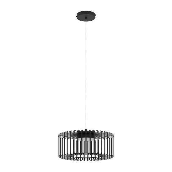 Lampadario A Sospensione Contemporaneo Ginestrone-Z Acciaio Nero 1 Luce Led 22W 900723
