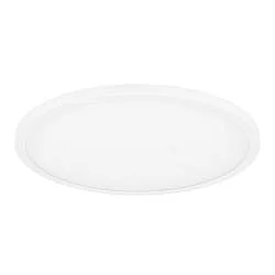Plafoniera Moderna Sarsina-Z Alluminio Bianco Luce Led Integrato 33,5W