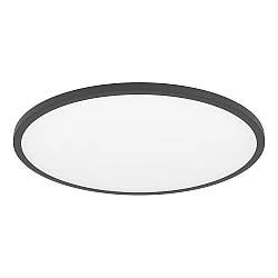 Plafoniera Moderna Sarsina-Z Alluminio Nero Luce Led Integrato 41W