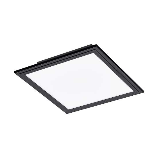 Plafoniera Moderna Salobrena 1 Alluminio Nero Luce Led Integrato 14W 900817