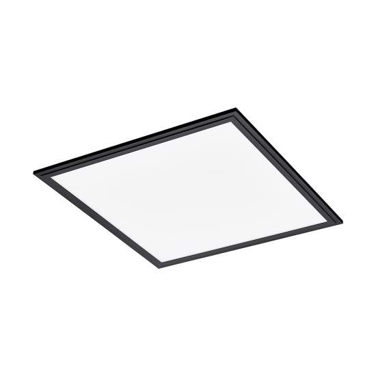 Plafoniera Moderna Salobrena 1 Alluminio Nero Luce Led Integrato 21,5W 900818
