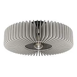 Plafoniera Moderna Palombaia Acciaio Nero 1 Luce E27
