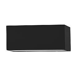 Applique Biemissione Esterno Moderna Spongano Alluminio Nero Led Applique Biemissione Esterno Moderna Spongano Alluminio Nero Led
