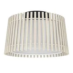 Plafoniera Contemporanea Fattoria Acciaio Nero 1 Luce E27