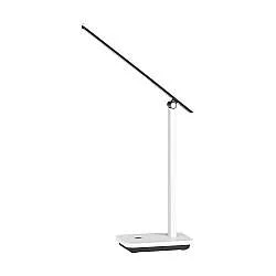 Lampada Da Tavolo Minimal Iniesta Policarbonato Bianco Luce Led Integrato 3,6W