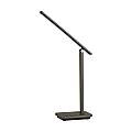 Lampada Da Tavolo Minimal Iniesta Policarbonato Nero Luce Led Integrato 3,6W 900958
