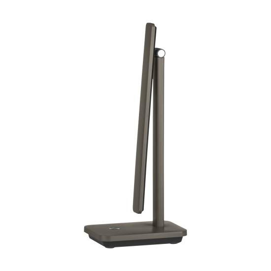 Lampada Da Tavolo Minimal Iniesta Policarbonato Nero Luce Led Integrato 3,6W 900958