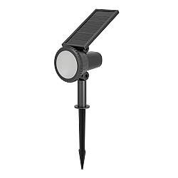 Luce Solare Esterno Moderna Sambuco Policarbonato Nero Led Luce Solare Esterno Moderna Sambuco Policarbonato Nero Led