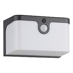 Luce Solare Esterno Moderna Croara Policarbonato Grigio E Bianco Led Luce Solare Esterno Moderna Croara Policarbonato Grigio E Bianco Led