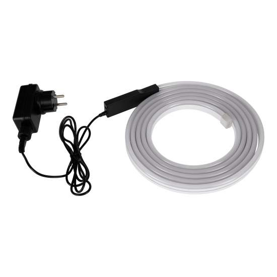 Striscia Luminosa Esterno Flatneon Z Policarbonato Bianco Led 901095