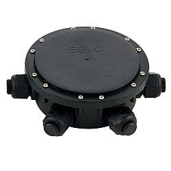 Connettore Esterno Connector Box Policarbonato Nero Connettore Esterno Connector Box Policarbonato Nero