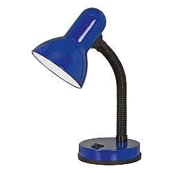 Lampada Da Tavolo Classico Basic Policarbonato Blu 1 Luce E27