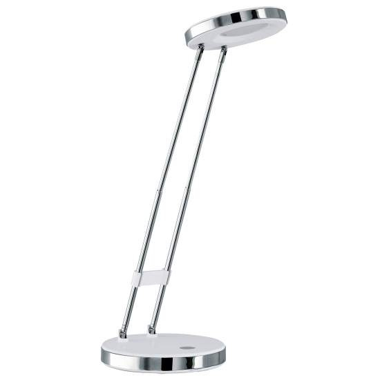 Lampada Da Tavolo Moderna Gexo Policarbonato Bianco Luce Led Integrato 2,5W 93077