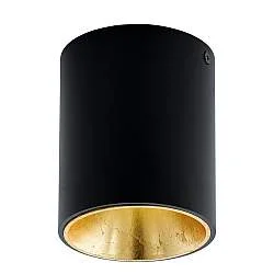 Plafoniera Minimal Polasso Alluminio Nero Led Integrato 3,3W Ip20
