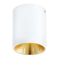 Plafoniera Minimal Polasso Alluminio Bianco Led Integrato 3,3W