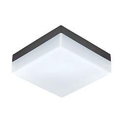 Plafoniera Esterno Moderno Sonella Policarbonato Grigio E Bianco Led Plafoniera Esterno Moderno Sonella Policarbonato Grigio E Bianco Led