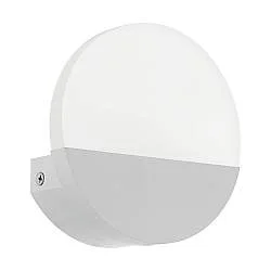 Applique Minimal Metrass 1 Alluminio Bianco 1 Luce Led Integrato 4,5W