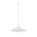 Lampadario A Sospensione Moderno Alvez Policarbonato Bianco Vetro 1 Luce E27 96474