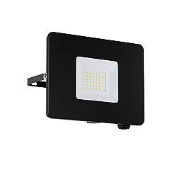 Faretto Esterno Moderno Faedo 3 Alluminio Nero Vetro Led Faretto Esterno Moderno Faedo 3 Alluminio Nero Vetro Led