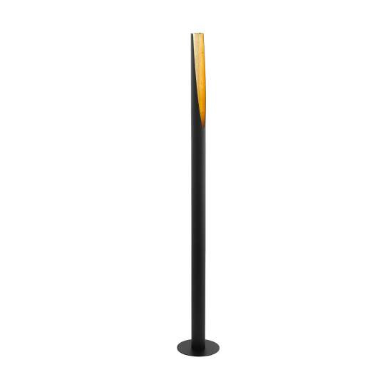 Piantana Moderna Barbotto Acciaio Nero 1 Luce Gu10 4,5W 97584