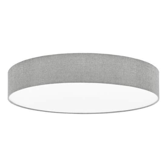 Plafoniera Moderna Pasteri Acciaio Bianco 5 Luci E27 Ip20 97617