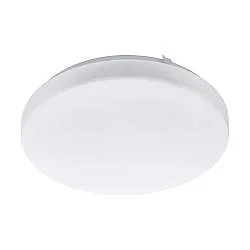 Plafoniera Moderna Frania Acciaio Bianco Led Integrato 10W