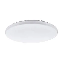Plafoniera Moderna Frania Acciaio Bianco 6 Luci Led 5,5W