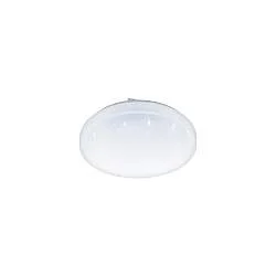 Plafoniera Moderna Frania-S Acciaio Bianco Led Integrato 10W