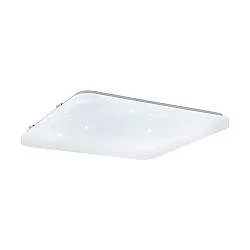 Plafoniera Moderna Frania-S Acciaio Bianco 6 Luci Led 5,5W