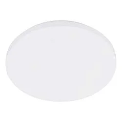 Plafoniera Moderna Frania Acciaio Bianco Led Integrato 14,6W Ip44
