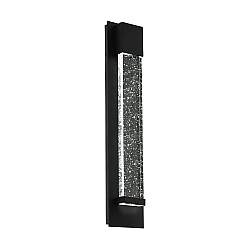 Applique Esterno Moderna Villagrazia Alluminio Nero Led H40Cm Applique Esterno Moderna Villagrazia Alluminio Nero Led H40Cm