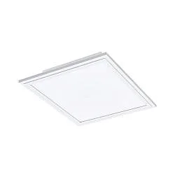 Plafoniera Moderna Salobrena-A Alluminio Bianco Luce Led Integrato 14W